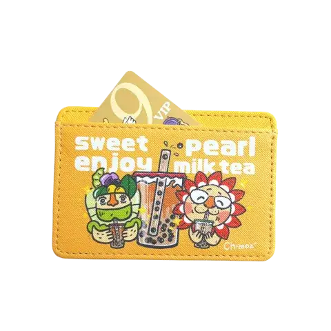 Chimoz Character Printed Card Holder with PU material