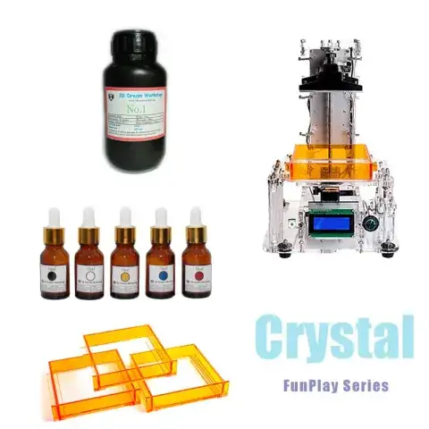 Acrylic DIY SLA 3D Printer from 3D Dream Workshop