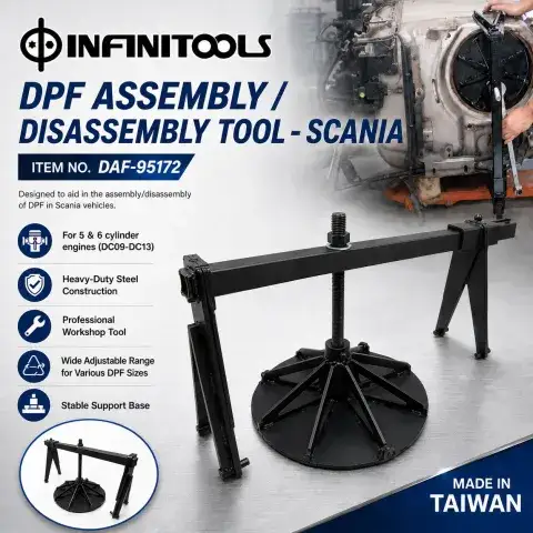 DPF (Diesel Particulate Filter) Disassembly & Assembly Tool For SCANIA