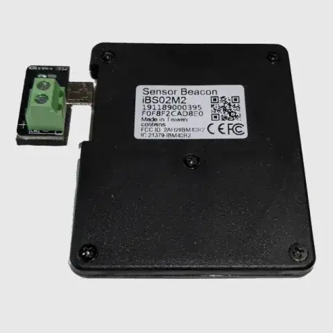 BLE sensor beacon with digital input