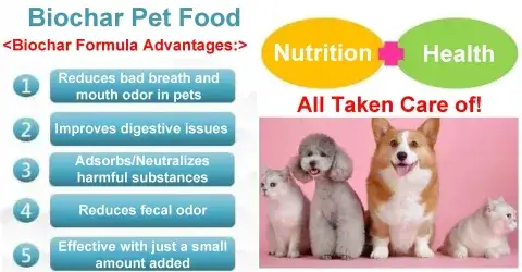 Biochar Pet Food