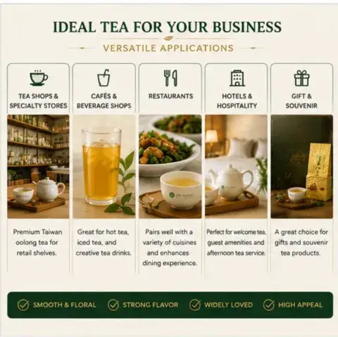 Exclusive Four season oolong tea Authentic Taiwanese Tea Wholesale tea suppliers for business use