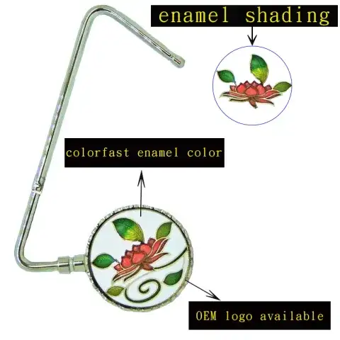 OEM Enamel Purse Hook Supplier