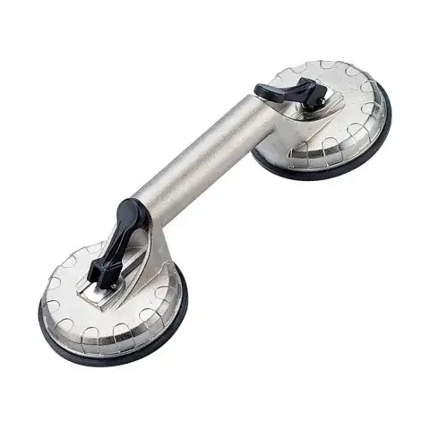 TÜV-Certified Aluminum Double Suction Cup