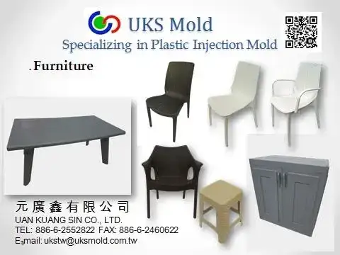 plastic injection mold for furniture