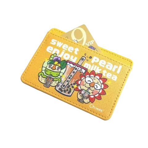 Chimoz Character Printed Card Holder with PU material