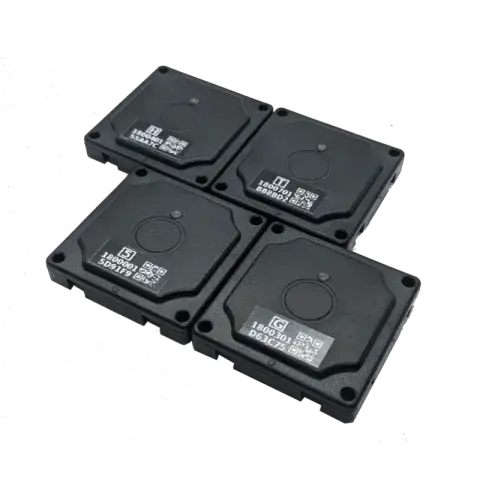 Waterproof BLE sensor beacon with hall/magnet sensor for open/close detection