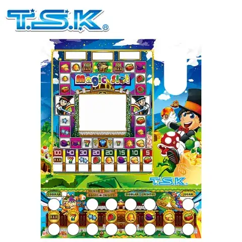 TSK Taiwan Arcade Mario Slot Game Machine : MY-1009 Magic Slot