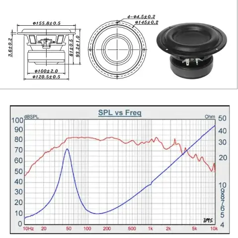 5" High-Performance Subwoofer