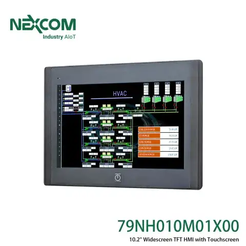 Fanless panel PC, Industrial panel PC, Touch panel PC - nHMI-10M | NEXCOM