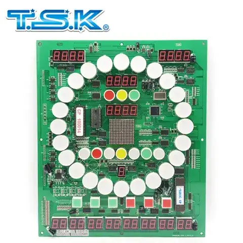 TSK Taiwan Arcade Mario Slot Game Machine : MY-18 Magic Champion