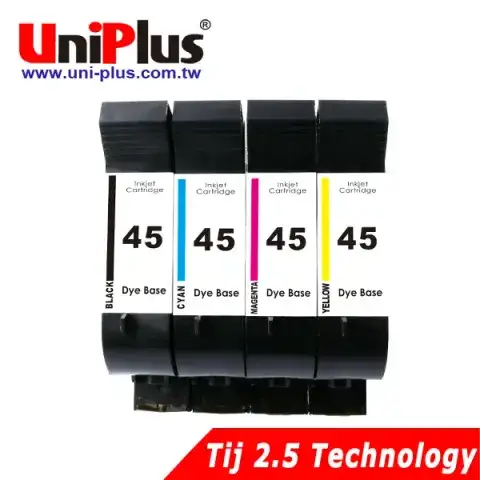 HP 45 51645 magenta cyan ink for egg shell printing