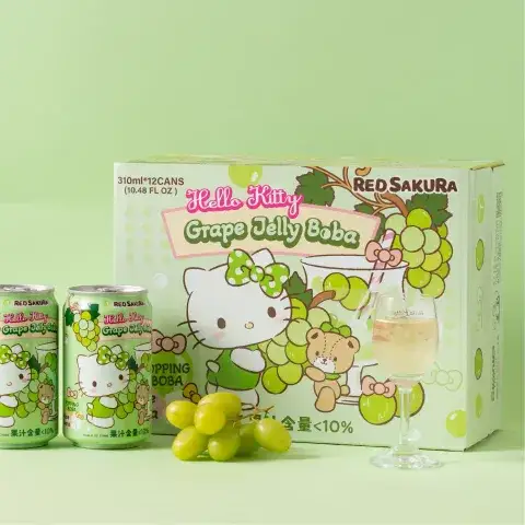 Hello Kitty Grape Jelly Boba