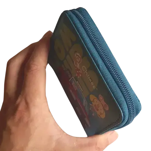 Tyvek Short Zipper Wallet with Taiwan’s Chimoz Characters
