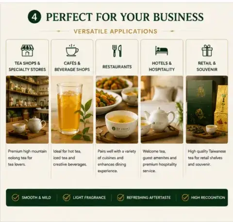 Elite Golden Oolong Tea Authentic Taiwanese Tea Wholesale tea suppliers for business use