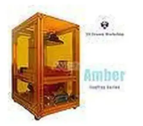 SLA 3D DIY Printer Compatible with Any Resin (Amber)
