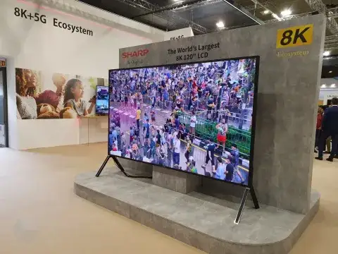 Sharp 100 Inch Large Panel OLED 3D Smart TV FHD 4K Smart TV Digital Wide Screen