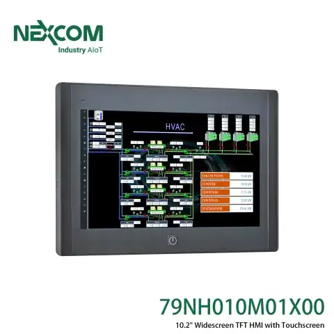 Fanless panel PC, Industrial panel PC, Touch panel PC - nHMI-10M | NEXCOM
