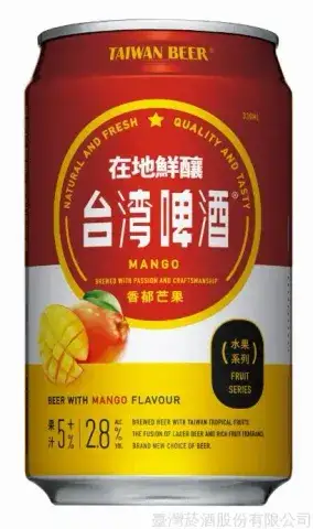 TAIWAN BEER FRUIT SERIES (MANGO)