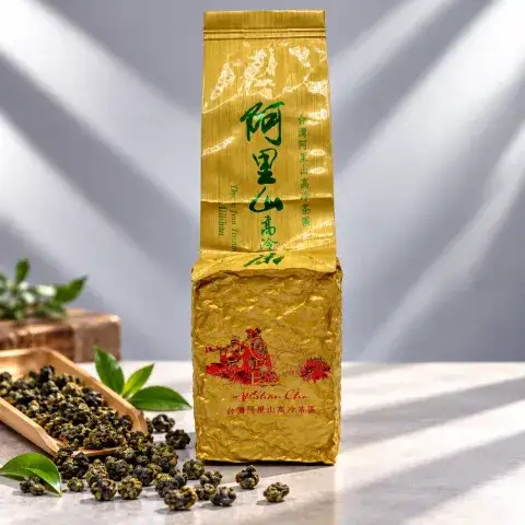 Premium Alishan Jinxuan Oolong High Mountain Tea 150g Vacuum Sealed