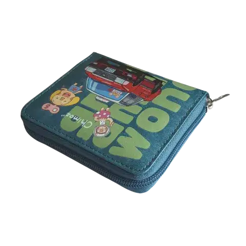 Tyvek Short Zipper Wallet with Taiwan’s Chimoz Characters