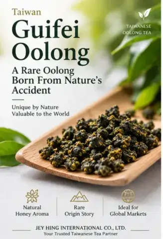 Premium Taiwan High Mountain Guifei Honey Aroma Oolong Tea