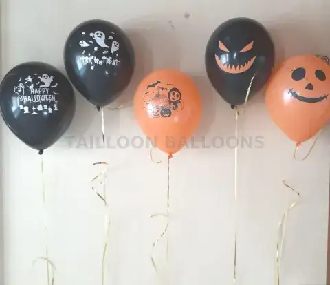 Halloween balloons