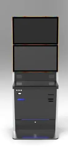 27" Double screen metal slot gaming cabinet MCFM-067