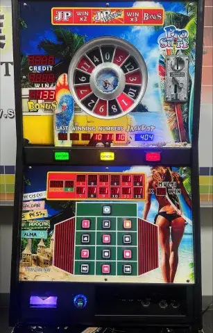 hot sale electronic roulette jackpot machine made in Taiwan