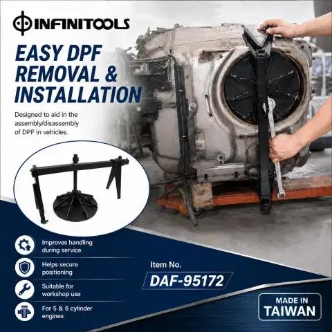 DPF (Diesel Particulate Filter) Disassembly & Assembly Tool For SCANIA