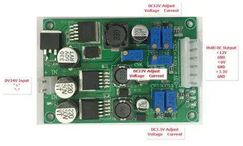 DC Multi-Voltages Transformer Module