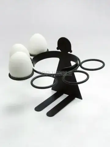 Girl Shape Egg Rack