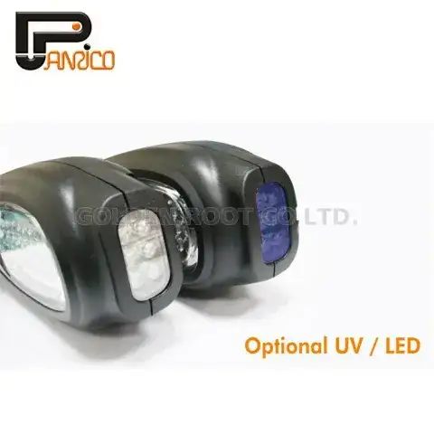 27+6 Magnetic LED Flashlight Folding Work Torch Light