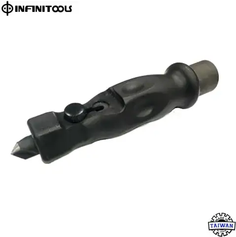 Hardline Deburring Tool, Retractable Reaming Blades, Steel Cutting Edge, Polypropylene Handle