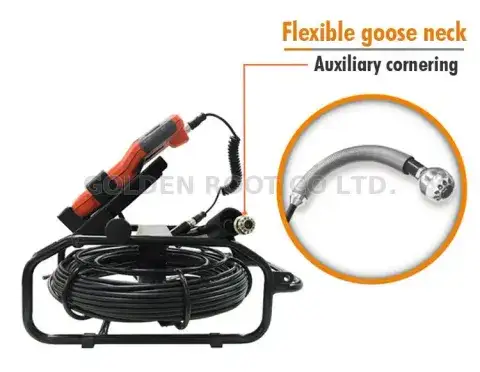 Pipe Inspection Camera Video Borescope Endoscope