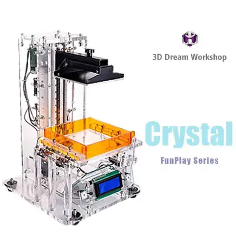 Acrylic DIY SLA 3D Printer from 3D Dream Workshop