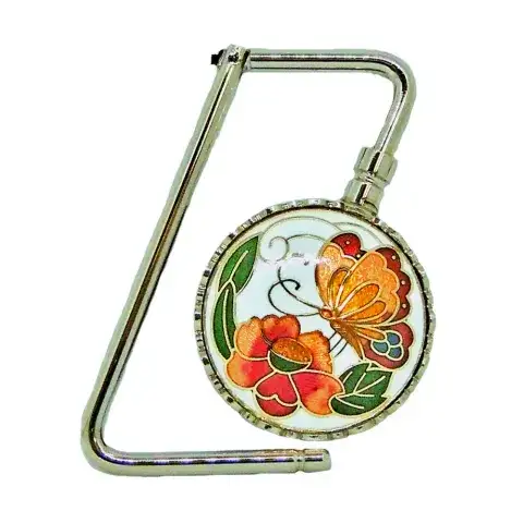Cloisonne Foldable Bag Hanger, Bag hook supplier