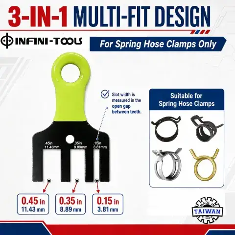 Hose Clamp Holder Tool for Hands-Free