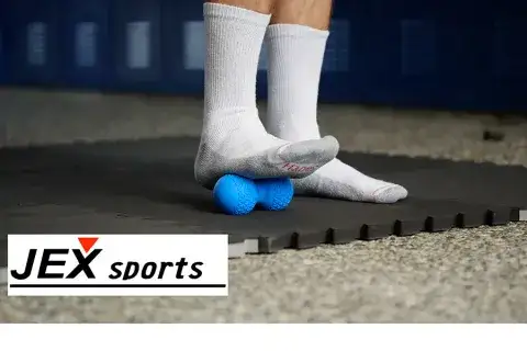 Double lacrosse massage ball