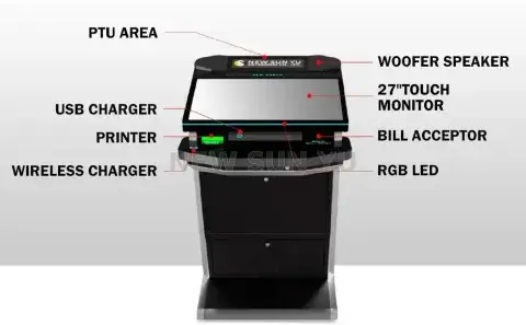 High quality of P-CAP multi touch screen machine