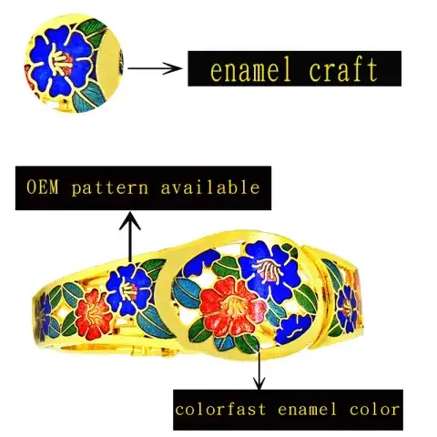 Enamel Bracelet supplier, Copper Bracelet