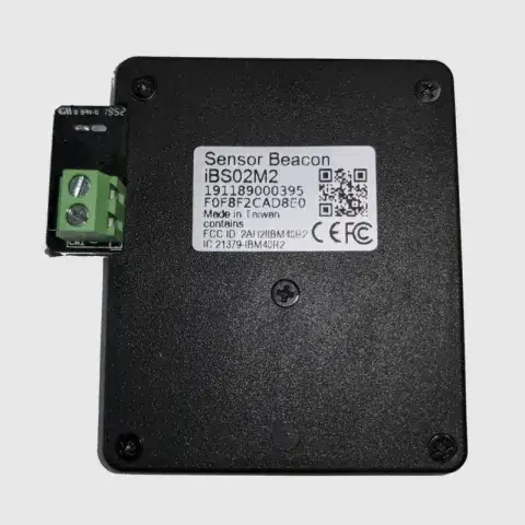 BLE sensor beacon with digital input