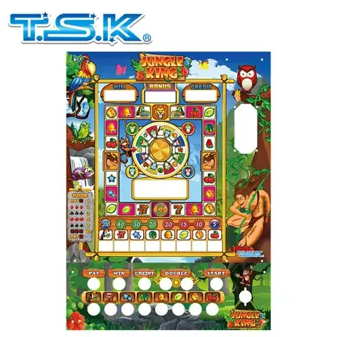 TSK Taiwan Arcade Mega Mario Slot Game Machine: MYG-JK Jungle King Desktop Version