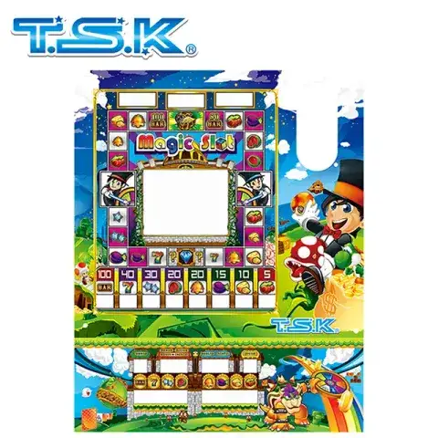 TSK Taiwan Arcade Mario Slot Game Machine : MY-1009 Magic Slot