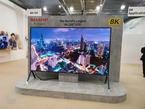 Sharp 100 Inch Large Panel OLED 3D Smart TV FHD 4K Smart TV Digital Wide Screen