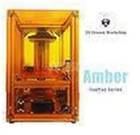 SLA 3D DIY Printer Compatible with Any Resin (Amber)