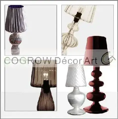 Decoration- Glass Lamps