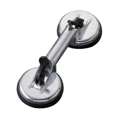 TÜV-Certified Aluminum Double Suction Cup