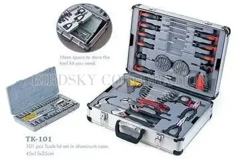 101pcs Tool Set in Aluminum Case
