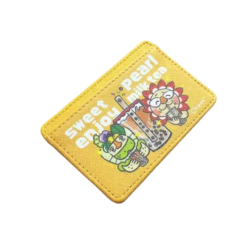 Chimoz Character Printed Card Holder with PU material